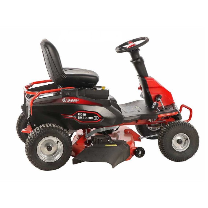 Blue Bird BR SD 108 akkukäyttöinen rider-leikkuri, 48 V, 108 cm, sivupoisto
