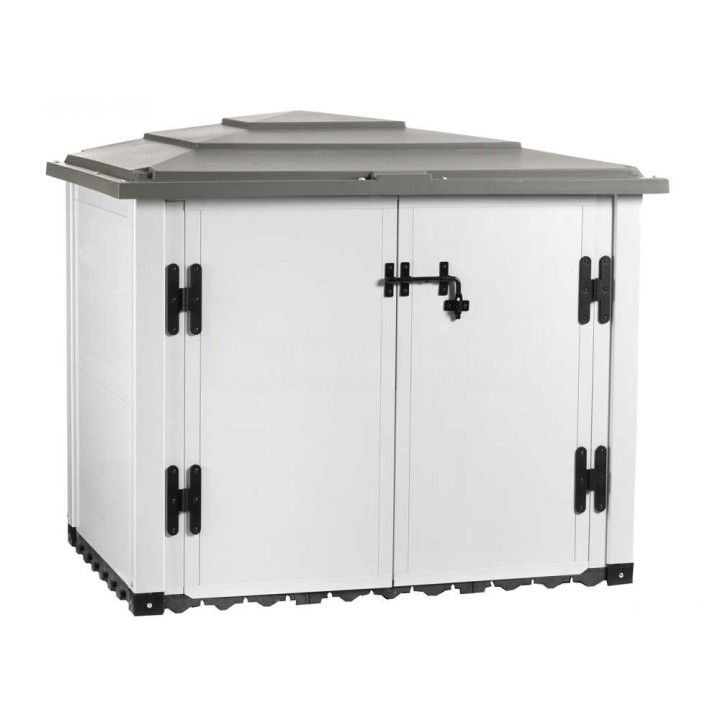 Garofalo Urban 100 säilytyslaatikko, PVC, 820 l, 122,5 × 82,5 × 111 cm