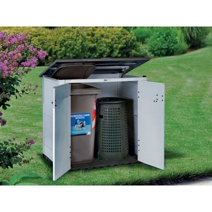 Garofalo Urban 100 säilytyslaatikko, PVC, 820 l, 122,5 × 82,5 × 111 cm