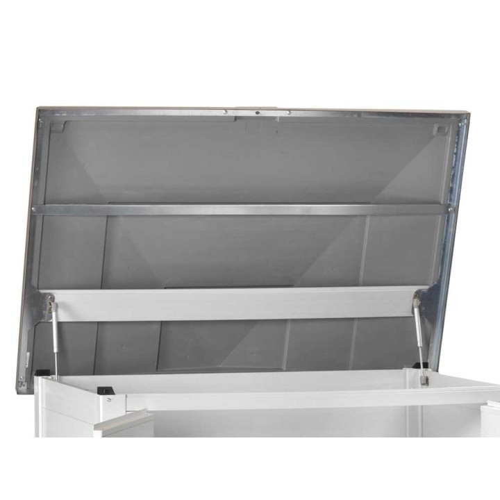 Garofalo Urban 100 säilytyslaatikko, PVC, 820 l, 122,5 × 82,5 × 111 cm