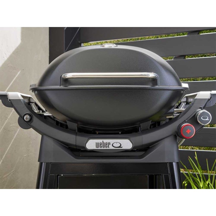 Weber Q3200N+ kaasugrilli Premium-vaunulla, 6,44 kW, 2 poltinta