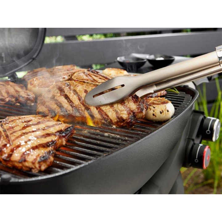 Weber Q3200N+ kaasugrilli Premium-vaunulla, 6,44 kW, 2 poltinta