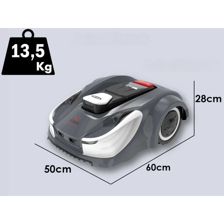 AMA Freemow RBA3010 robottiruohonleikkuri ilman rajalankaa, 3 000 m², 28 V