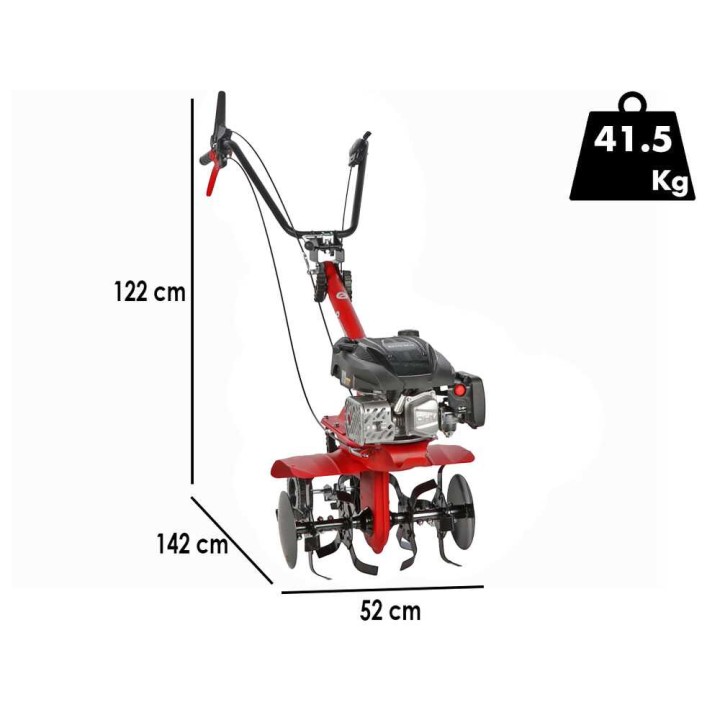 Eurosystems E3-EVO RM -moottorijyrsin, Rato 170 cm³, 50 cm