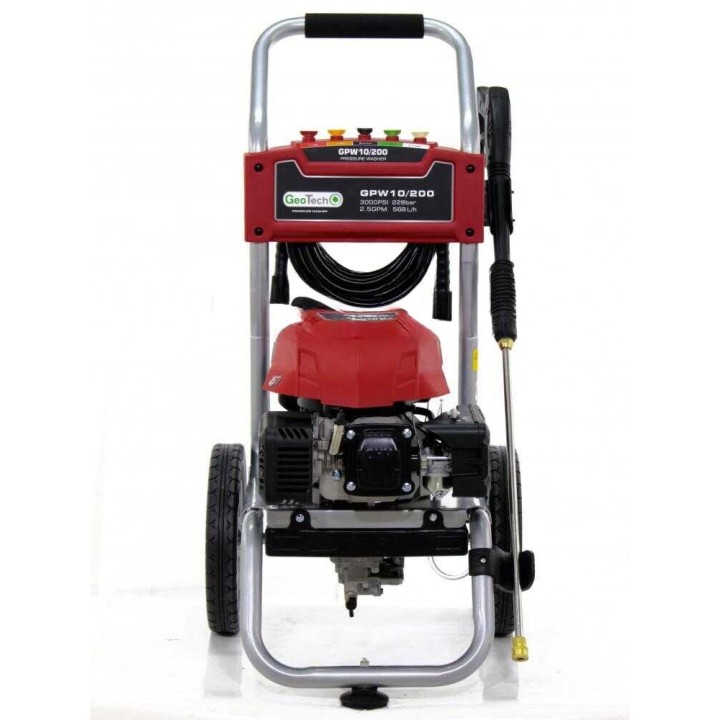 GeoTech GPW 10/200 bensiinikäyttöinen painepesuri, 228 bar, 568 l/h, Ducar DV196