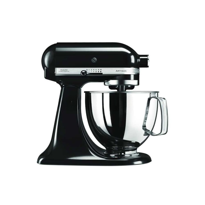 KitchenAid Artisan 5KSM125-EOB planetaarinen yleiskone, 4,8 l, 300 W, Nero Onice