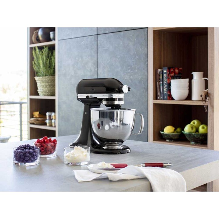 KitchenAid Artisan 5KSM125-EOB planetaarinen yleiskone, 4,8 l, 300 W, Nero Onice