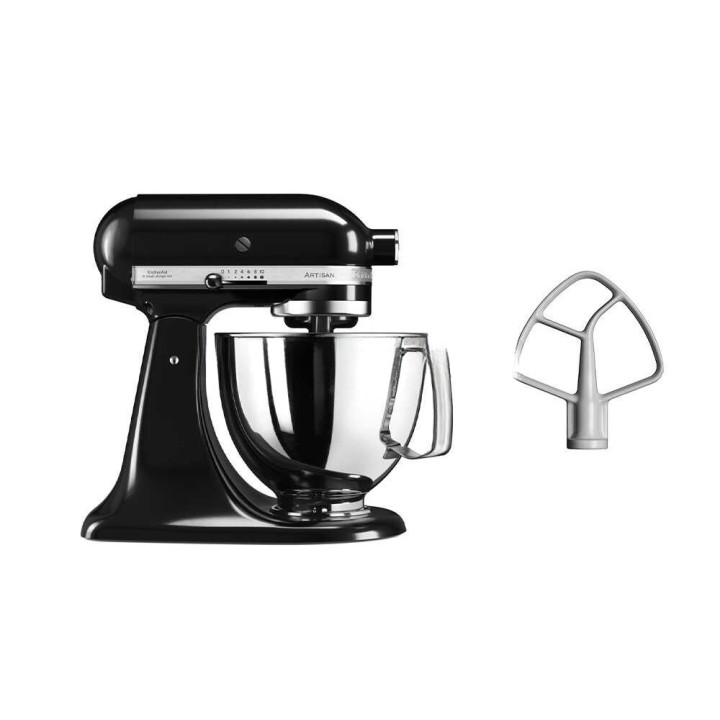 KitchenAid Artisan 5KSM125-EOB planetaarinen yleiskone, 4,8 l, 300 W, Nero Onice