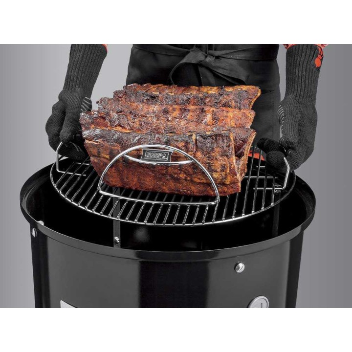 Weber ribsiteline grillaukseen, 5 ribsille, 8,9 × 20,5 × 33,5 cm