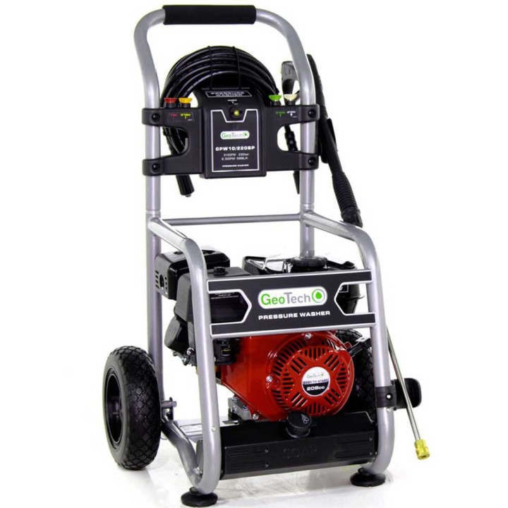 GeoTech GPW 10 220 BP bensiinikäyttöinen painepesuri 233 bar Ducar DH208
