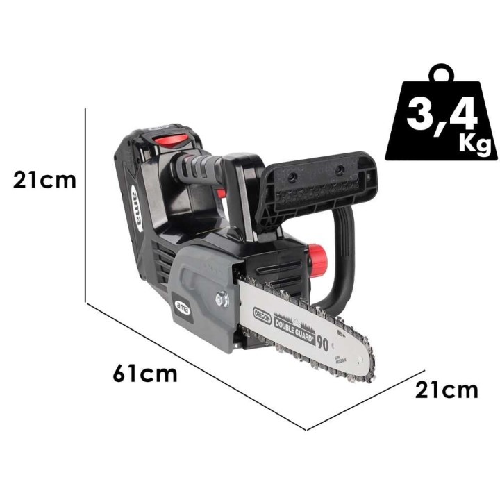 Ama Freemow 98715 akkukäyttöinen oksasaha, 40 V, 2,5 Ah, 30 cm