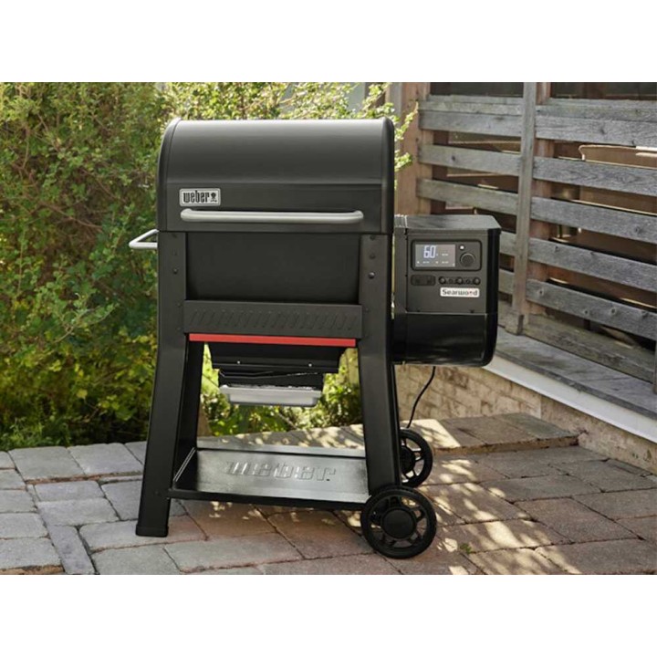 Weber Searwood pellettigrilli, 2 745 cm², Wi-Fi