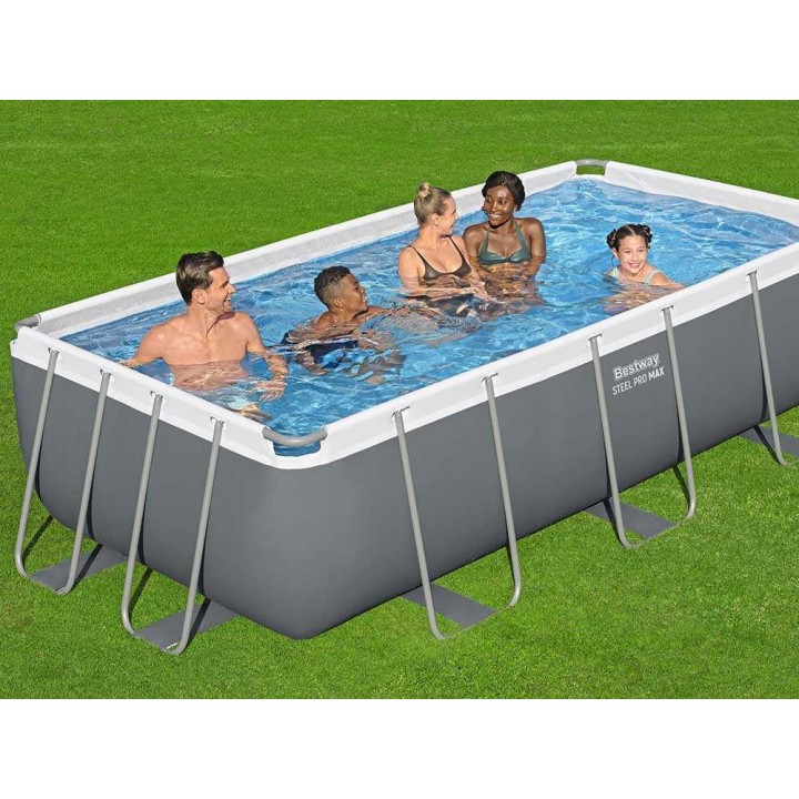 Bestway Steel Pro Max 56442 allas 404 × 201 × 100 cm, 5–6 henkilölle