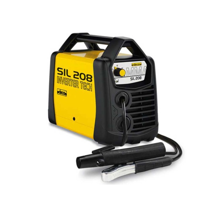Deca SIL 208 MMA-invertterihitsauskone, 10–80 A, 230 V, kuljetuslaukku