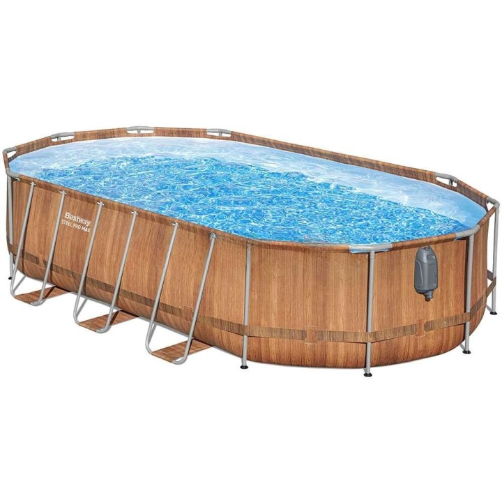 Bestway Steel Pro Max Comfort Jet 56719 uima-allas, 610 × 366 × 122 cm