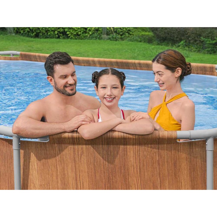 Bestway Steel Pro Max Comfort Jet 56719 uima-allas, 610 × 366 × 122 cm