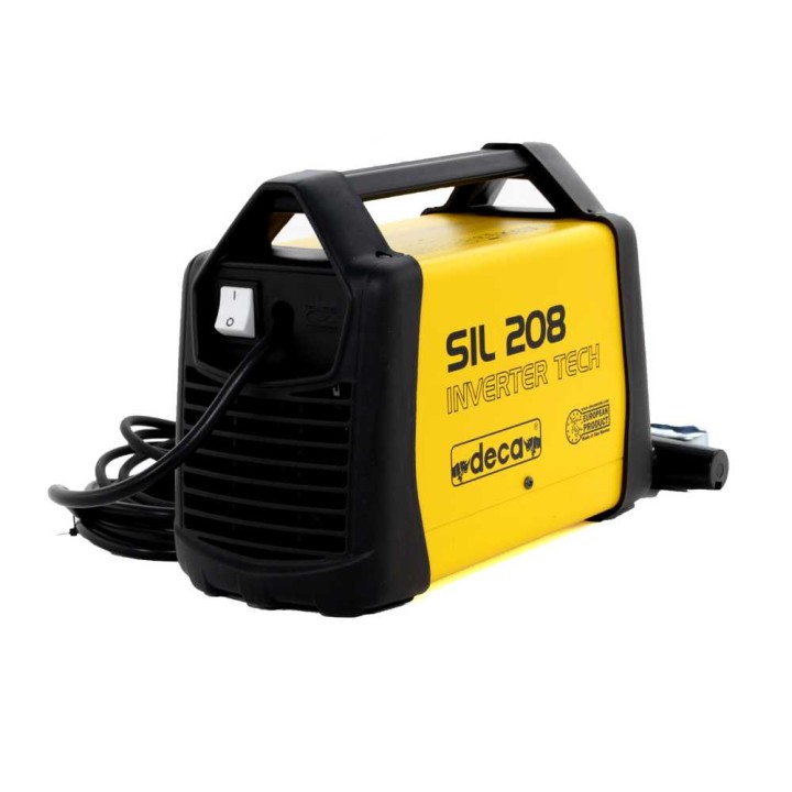 Deca SIL 208 MMA-invertterihitsauskone, 10–80 A, 230 V, kuljetuslaukku