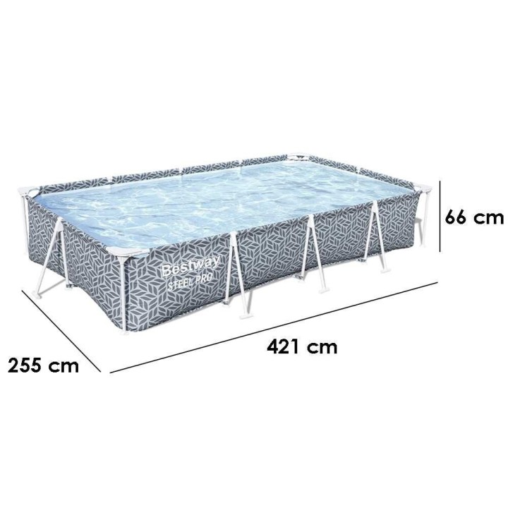 Bestway Steel Pro 561FV -allas 5–6 henkilölle, 366 × 201 × 66 cm
