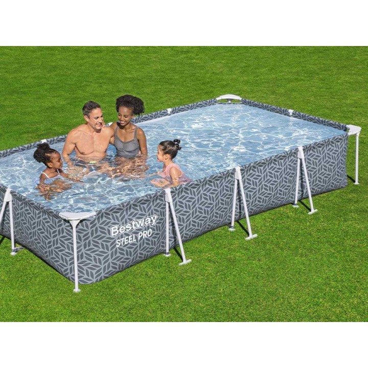 Bestway Steel Pro 561FV -allas 5–6 henkilölle, 366 × 201 × 66 cm