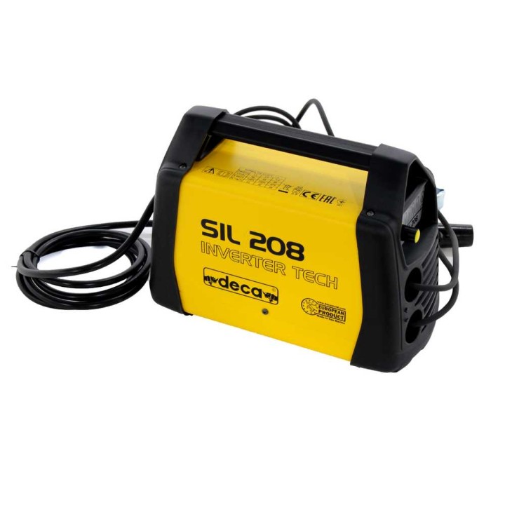 Deca SIL 208 MMA-invertterihitsauskone, 10–80 A, 230 V, kuljetuslaukku