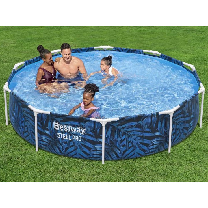 Bestway Steel Pro 56985 uima-allas, Ø305 × 66 cm, 4 062 l