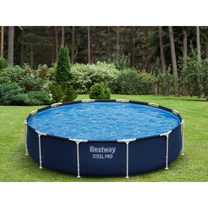 Bestway Steel Pro 56706 pyöreä uima-allas, 366 × 76 cm, 6 473 l