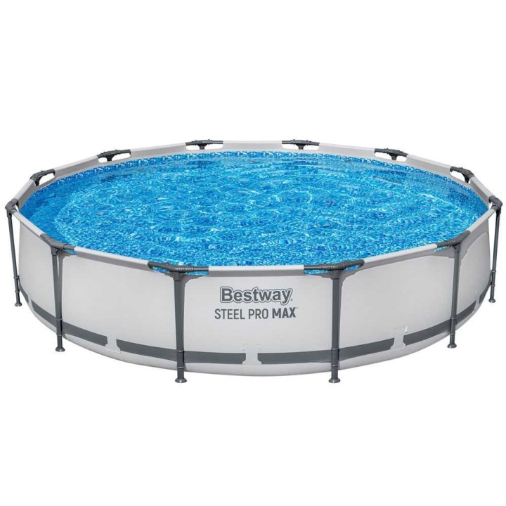 Bestway Steel Pro Max 56416 uima-allas, Ø366 × 76 cm, 5–6 henkilölle