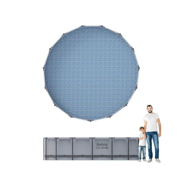 Bestway Steel Pro Max 56416 uima-allas, Ø366 × 76 cm, 5–6 henkilölle
