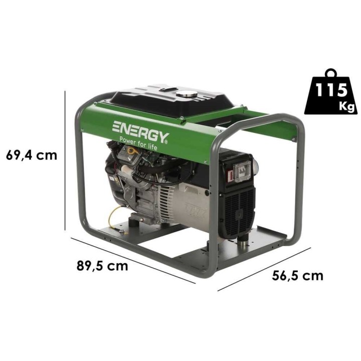 Energy EY-12MB yksivaiheinen bensiinigeneraattori, 8,5 kW, 230 V