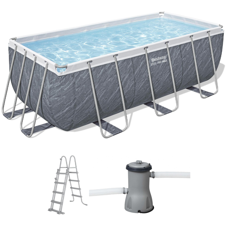 Bestway Steel Pro Max 56722 uima allas 412 201 122 cm 8 124 l