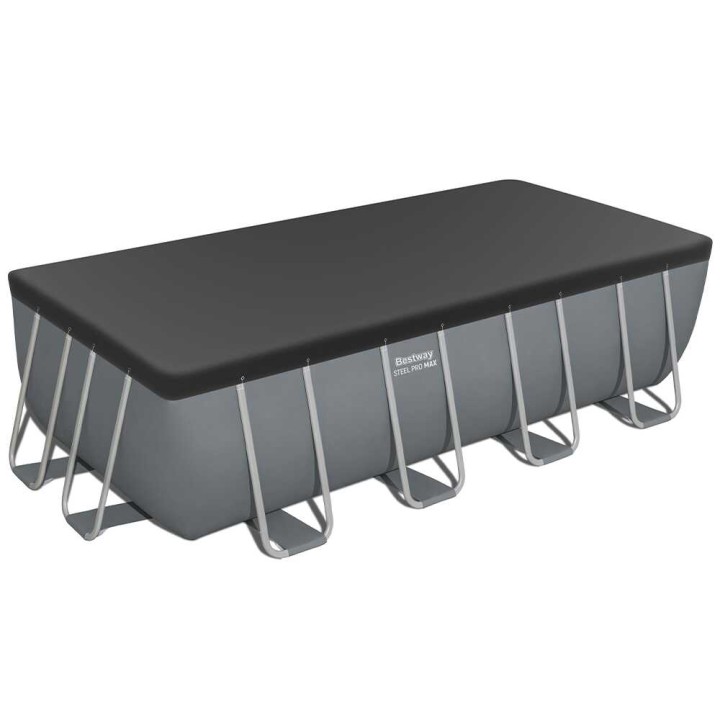 Bestway Steel Pro Max 56670 uima-allas, 488 × 244 × 122 cm, 5–6 henkilölle