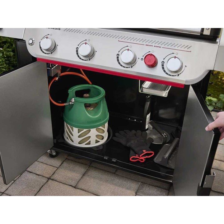 Weber Genesis E-325W kaasugrilli, 3 poltinta, 14,36 kW