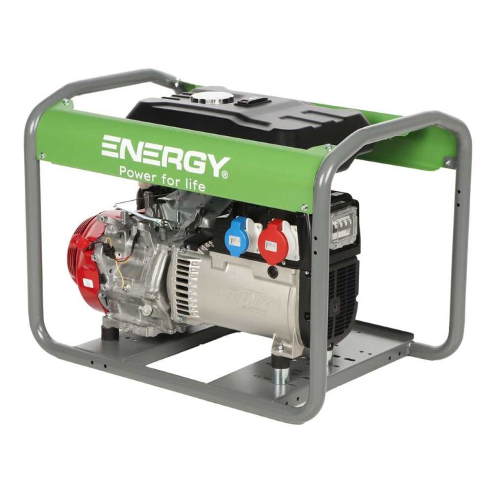 Energy EY-7TB AVR kolmivaiheinen bensiinikäyttöinen generaattori, 6 kW, Honda GX390