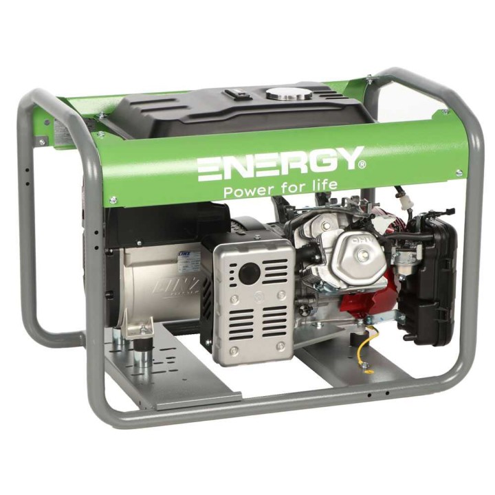 Energy EY-7TB AVR kolmivaiheinen bensiinikäyttöinen generaattori, 6 kW, Honda GX390