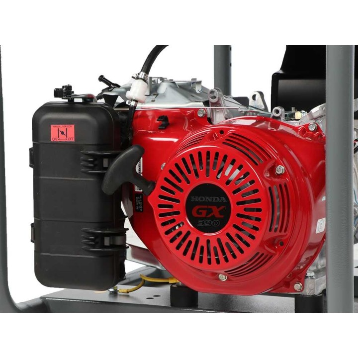 Energy EY-7TB AVR kolmivaiheinen bensiinikäyttöinen generaattori, 6 kW, Honda GX390