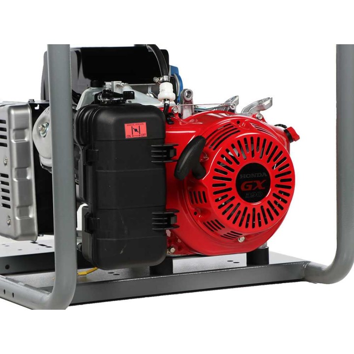 Energy EY-7TB AVR kolmivaiheinen bensiinikäyttöinen generaattori, 6 kW, Honda GX390
