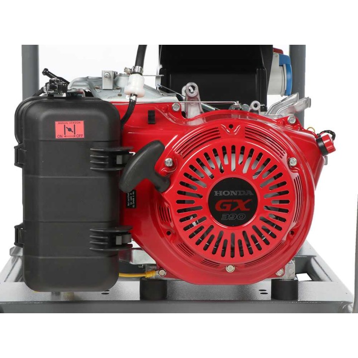 Energy EY-7TB AVR kolmivaiheinen bensiinikäyttöinen generaattori, 6 kW, Honda GX390
