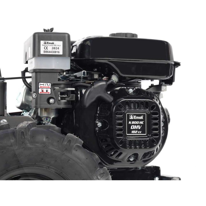 MC350 bensiinikäyttöinen kultivaattori, Emak K 800 HC, 6,5 HP, 50 cm