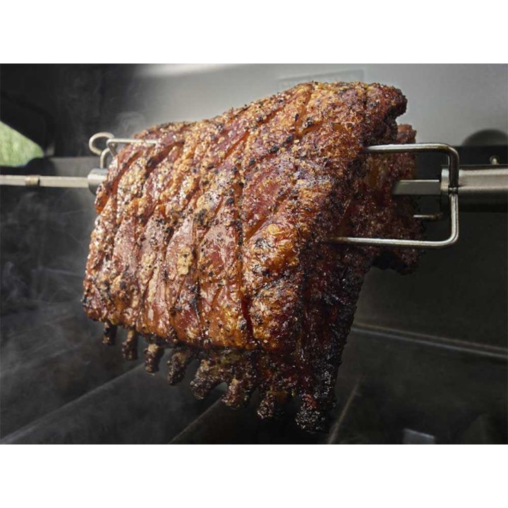 Weber Genesis ja Searwood XL varraspaistivarustus, ruostumaton teräs, 14 × 11 × 139 cm
