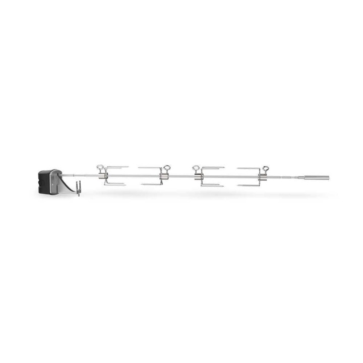 Weber Genesis ja Searwood XL varraspaistivarustus, ruostumaton teräs, 14 × 11 × 139 cm