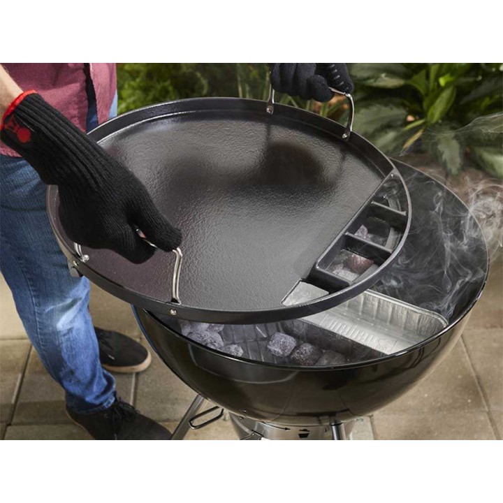 Weber pyöreä emaloitu valurautaparila hiiligrilliin, 57 cm