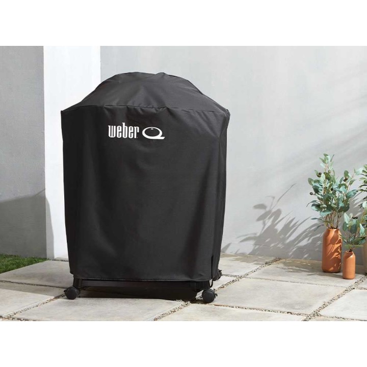 Weber Q3000 grillin vinyylisuojapeite, musta