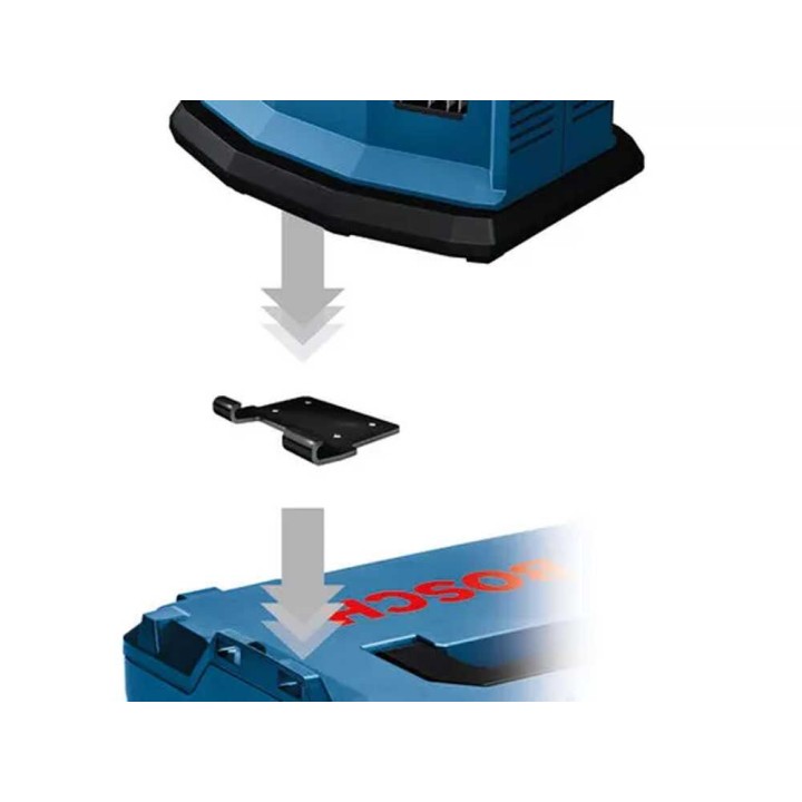 Bosch GAL 18V 6-80 18 V -akkujen laturi, 6 paikkaa, 8 A