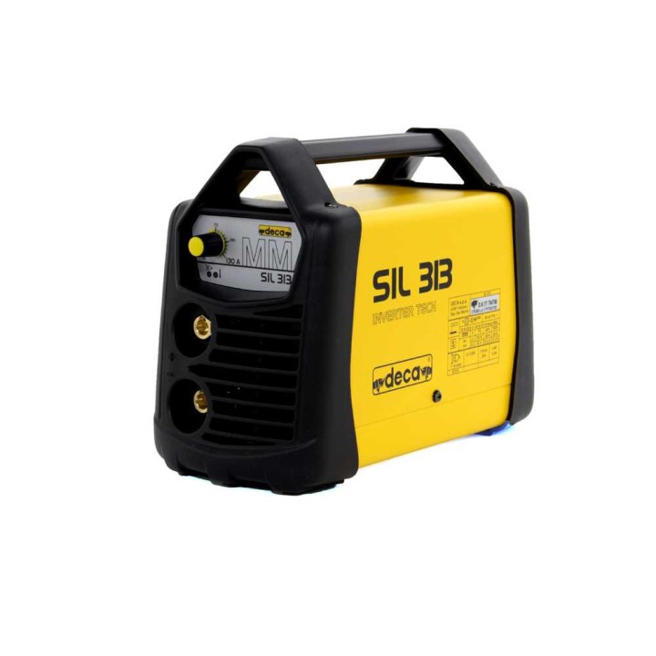 Deca SIL 313 MMA-invertteri hitsaukseen, 10–130 A, 230 V, kuljetuslaukulla