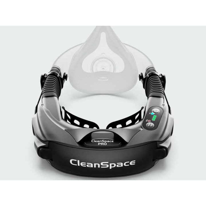 Kasco CleanSpace PRO puhallinavusteinen puolinaamari, ABEK1P3-suodatin, 230 l/min