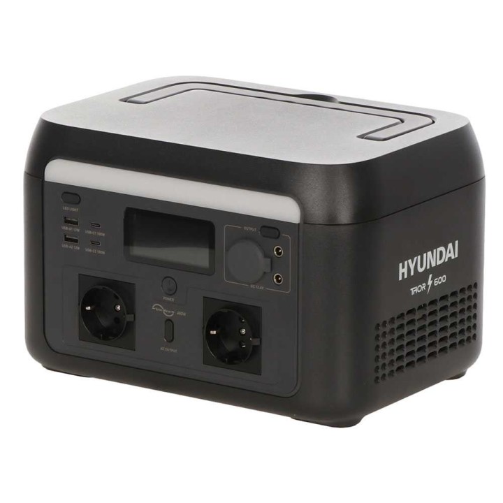 Hyundai Thor 600 kannettava PowerStation, 600 W, 512 Wh