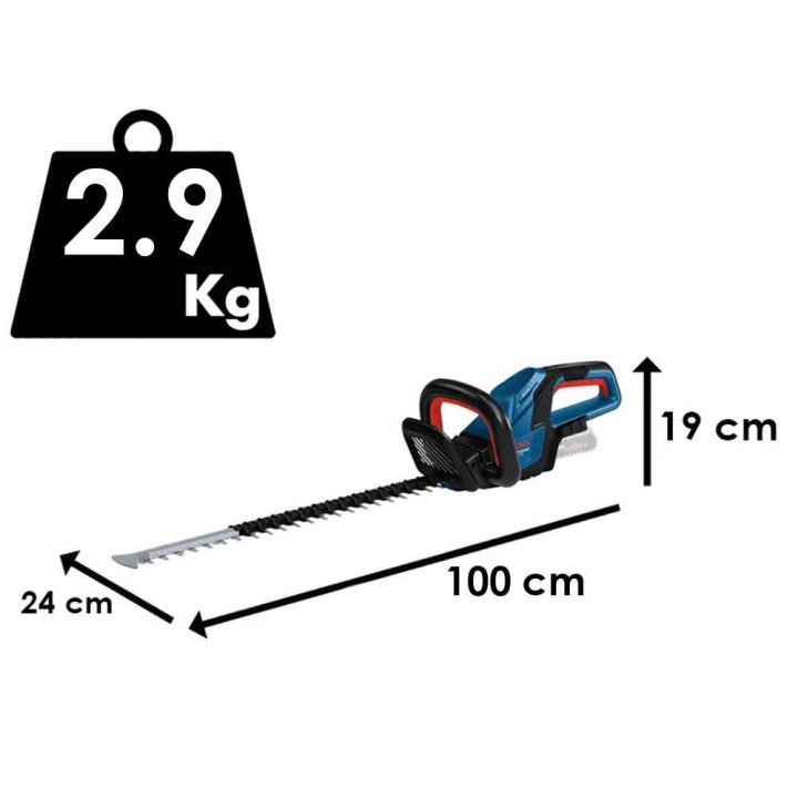 Bosch Professional GHE 18V-50 akkupensasleikkuri, 18 V, ilman akkua ja laturia