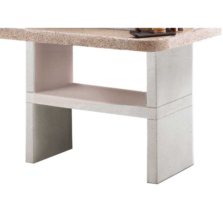 Palazzetti Tupai 2 muurattu puu- ja hiiligrilli, 68 × 40 cm, 550 kg