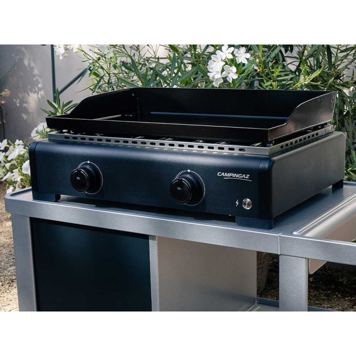 Campingaz Othello 2 kaasukäyttöinen plancha, 6 kW, 58 × 36 cm