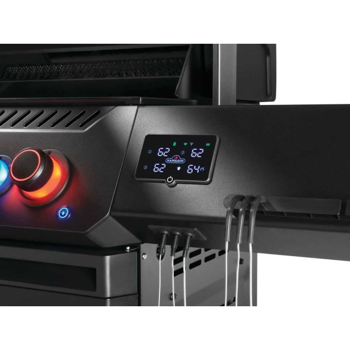 Napoleon Prestige 500 Phantom kaasugrilli sivukeittimellä, 23,5 kW
